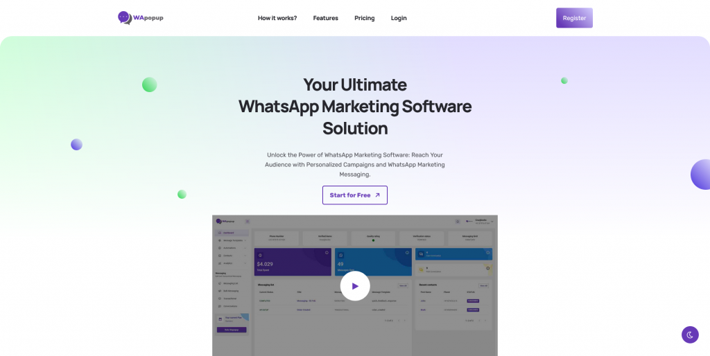 WhatsApp Marketing Software Solution